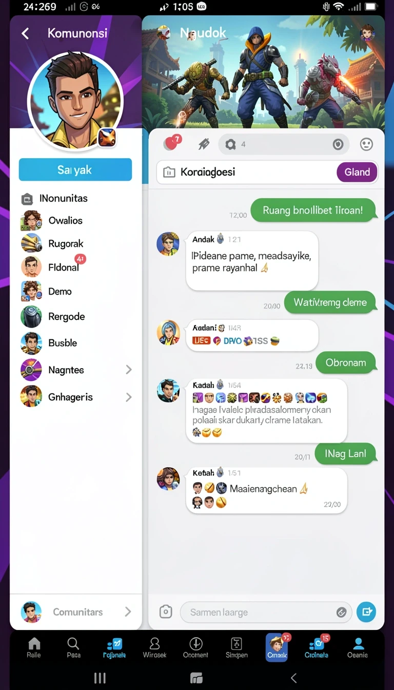 Beragam pilihan permainan menarik dalam aplikasi Download kaka303 APK untuk Android.